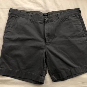 Men's J.Crew Grey Stone shorts